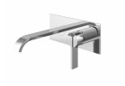 Washbasin faucet Kohlman Dexame wall mounted concealed, spout 20 cm chrome 