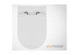 Bowl WC hanging Massi Decos with soft-close WC seat Slim white 