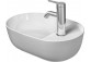 Countertop washbasin Duravit Luv without overflow, with hole na baterie white- sanitbuy.pl