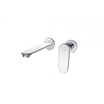 Washbasin faucet Vedo Otto height 341mm with waste klik-klak chrome- sanitbuy.pl