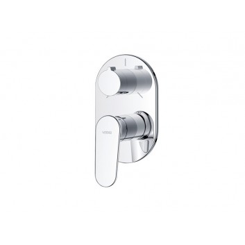 Concealed mixer bath and shower Vedo Otto 2-odbiornik chrome- sanitbuy.pl