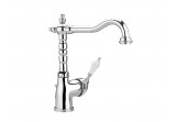 Washbasin faucet tall Vedo Vara with waste chrome