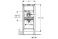 Frame for urinal Geberit Duofix- sanitbuy.pl