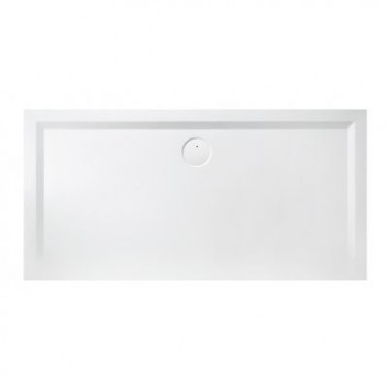 Shower tray rectangular Sanplast Space Mineral B-M/SPACE 75x170x1,5 biew - sanitbuy.pl