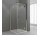 PYTAJ O RABAT ! Door with fixed element PRAWE Novellini Modus G+F 66,5-69,5x195 cm profil chrome, glass transparent WIESZAK GRATIS
