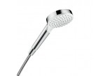 Handshower shower Hansgrohe Crometta 1jet Green white/chrome - sanitbuy.pl