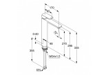 Washbasin faucet Kludi Ameo single lever tall, chrome - sanitbuy.pl