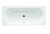 Bathtub rectangular Besco Vitae 150x75cm, acrylic, white