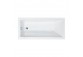 Bathtub rectangular Besco Modern 120x70 cm white - sanitbuy.pl