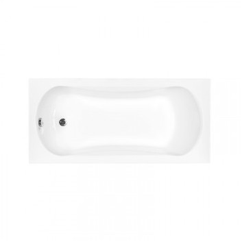 Bathtub rectangular Besco Aria Rehab 120x70 cm, z siedziskiem white - sanitbuy.pl