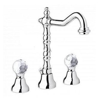 3-hole washbasin faucet with pop-up waste złota- sanitbuy.pl