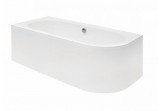 Bathtub Besco Avita 150x75 asymmetric left white