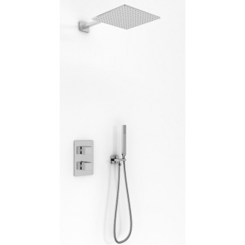 Shower set Kohlman Excelent with mixer termostatyczną chrome- sanitbuy.pl