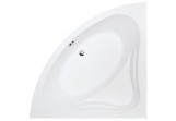 Corner bathtub Besco Mia 120x120cm white