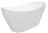 Bathtub freestanding Besco Viya 160x70cm white- sanitbuy.pl
