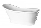 Bathtub freestanding Besco Gloria 150x68cm Retro white