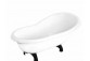 Bathtub freestanding dla dziecka Besco Otylia 85x47 cm baby white- sanitbuy.pl