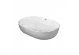 Countertop washbasin Duravit LUV 60x40 cm polished, white 