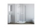 Cabin asymmetric 100x80 Fuenta New PDD Radaway profil chrome, glass transparent- sanitbuy.pl