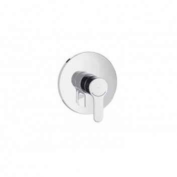 Mixer bath-shower Roca L20 single lever concealed, chrome - sanitbuy.pl