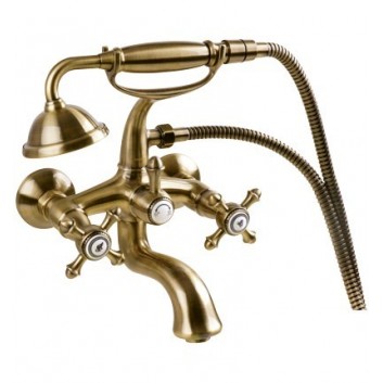 Bath tap, complete Omnires Retro antique bronze- sanitbuy.pl
