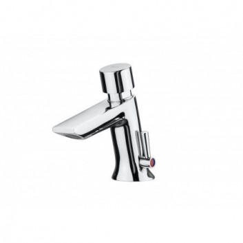 Washbasin faucet Roca Instant single lever czasowa with mixer, chrome - sanitbuy.pl