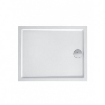 Shower tray rectangular Roca Granada Medio 120x90x7,5 cm acrylic, white - sanitbuy.pl
