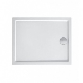 Shower tray rectangular Roca Granada Flat 140x90x4 cm acrylic, white - sanitbuy.pl