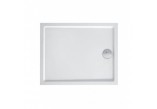 Shower tray rectangular Roca Granada Medio 140x90x7,5 cm acrylic, white - sanitbuy.pl