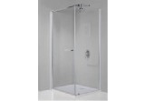 Corner shower cabin Sanplast Prestige III, 90x90 cm, wys. 195 cm, glass transparent, silver profile shiny