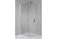 Corner shower cabin Sanplast Prestige III, 90x90 cm, wys. 195 cm, glass transparent, silver profile shiny- sanitbuy.pl