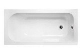 Bathtub rectangular Besco Continea 140x70 cm white