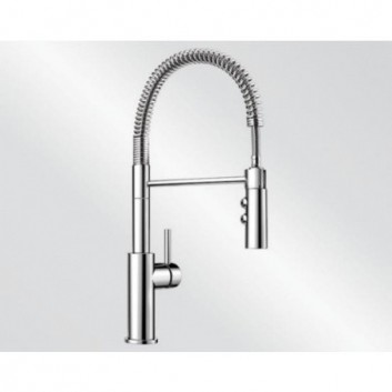 Kitchen faucet standing Blanco Catris-S single lever metaliczna, chrome - sanitbuy.pl