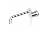 Washbasin faucet Zucchetti Pan concealed 2-hole, white matt, gofrowana- sanitbuy.pl