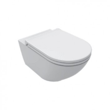 Wall-hung wc Cielo Enjoy Keep Clean, 35x53 cm, white- sanitbuy.pl