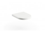 Toilet seat with soft closing, Ravak Uni Chrome 02A white 