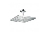 Overhead shower Hansgrohe Raindance E 30 cm square with arm sufitowym chrome 