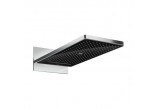 Overhead shower rectangular Hansgrohe Rainmaker Select 580 3jet black/chrome - sanitbuy.pl