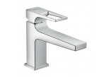 Washbasin faucet standing Hansgrohe Metropol 100 EcoSmart chrome - sanitbuy.pl