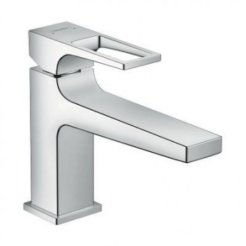 Washbasin faucet standing Hansgrohe Metropol 100 EcoSmart chrome - sanitbuy.pl