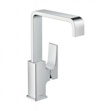 Washbasin faucet standing Hansgrohe Metropol 230 EcoSmart chrome - sanitbuy.pl