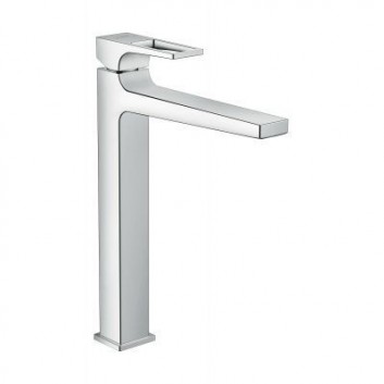 Washbasin faucet standing tall EcoSmart with waste chrome - sanitbuy.pl