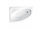 Corner bathtub Besco Cornea Comfort 150x100 cm asymmetric right white- sanitbuy.pl
