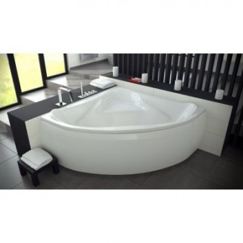 Corner bathtub Besco Ewa 134x134 cm symmetric white - sanitbuy.pl