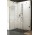Door shower i panel fixed BSDPS 120x90 L Ravak Brilliant z wejściem z przodu - left version, chrome + transparent