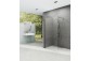  Shower cabin rectangular Ravak Walk In Wall 90x200 cm with coating AntiCalc, profile aluminium glass transparent - sanitbuy.pl