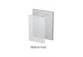 Shower cabin rectangular Ravak Walk In Free 120x200 cm with coating AntiCalc, profile aluminium glass transparent - sanitbuy.pl