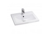 Washbasin 50 cm vanity Cersanit Como white 