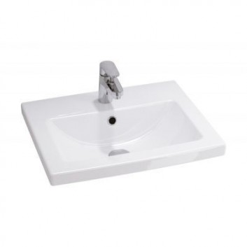 Washbasin 50 cm vanity Cersanit Como white - sanitbuy.pl