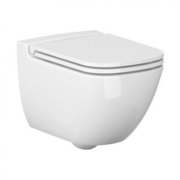 Bowl WC hanging Cersanit Caspia New bez kołnierza CleanOn white - sanitbuy.pl